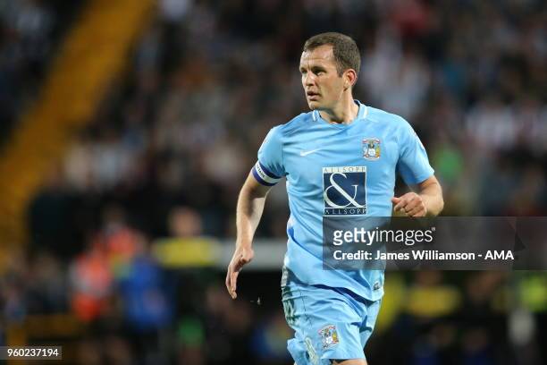 Michael Doyle of Coventry City during the Sky Bet League Two Play Off Semi Final:Second Leg between Notts County and Coventry City at Meadow Lane on...