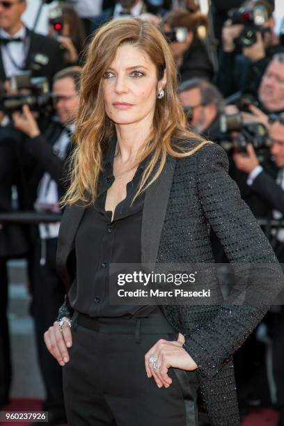 Actress Chiara Mastroianni attends Closing Ceremony & screening of "The Man Who Killed Don Quixote" during the 71st annual Cannes Film Festival at...