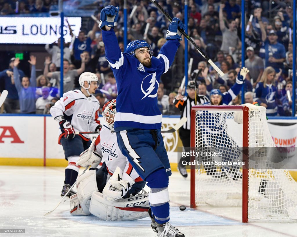 NHL: MAY 19 Stanley Cup Playoffs Eastern Conference Finals Game 5 - Capitals at Lightning