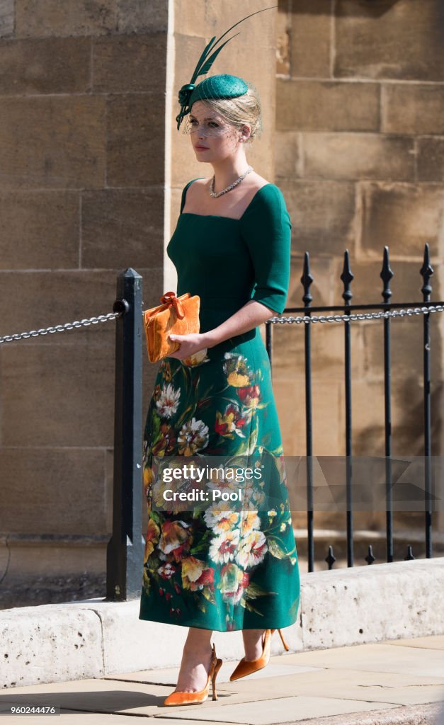 kitty spencer green dress Princess Diana's Niece Kitty Spencer Wears a Kate Middleton-Approved Color