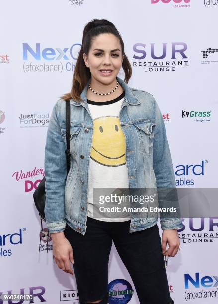 Television personality Katie Maloney attends the Lisa Vanderpump and The Vanderpump Dog Foundation's 3rd Annual World Dog Day at West Hollywood Park...