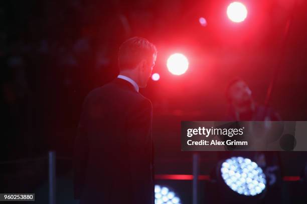 Head coach Niko Kovac of Frankfurt walks to the winners' podium after the DFB Cup final between Bayern Muenchen and Eintracht Frankfurt at...