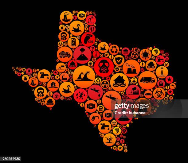 texas climate change icon pattern - texas storm stock illustrations
