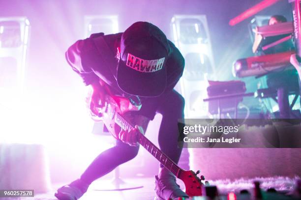 Ruban Nielson of Unknown Mortal Orchestra performs live on stage during a concert at the Kesselhaus on May 19, 2018 in Berlin, Germany.