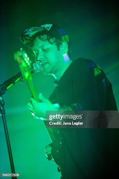 Ruban Nielson of Unknown Mortal Orchestra performs live on stage during a concert at the Kesselhaus on May 19, 2018 in Berlin, Germany.