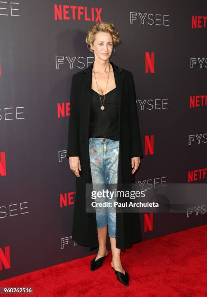 Actress Janet McTeer attends the #NETFLIXFYSEE event for "Jessica Jones" at Netflix FYSEE At Raleigh Studios on May 19, 2018 in Los Angeles,...