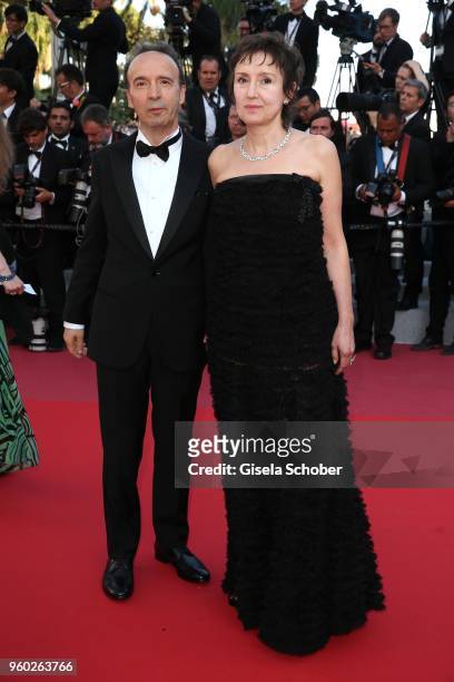 Roberto Benigni and Nicoletta Braschi attend the Closing Ceremony & screening of "The Man Who Killed Don Quixote" during the 71st annual Cannes Film...