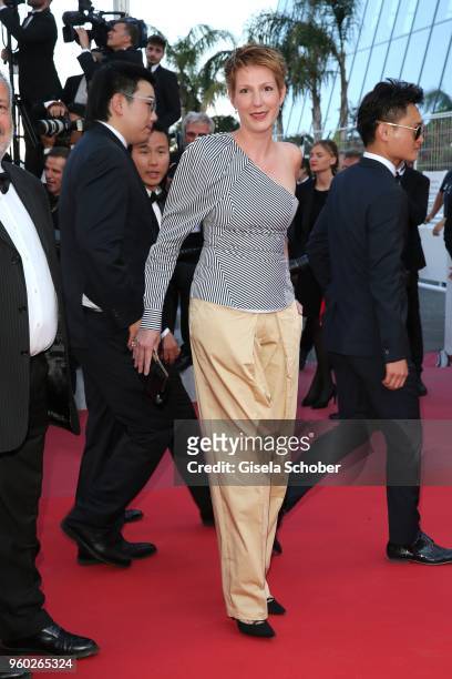 Natacha Polony attends the Closing Ceremony and the screening of "The Man Who Killed Don Quixote" during the 71st annual Cannes Film Festival at...