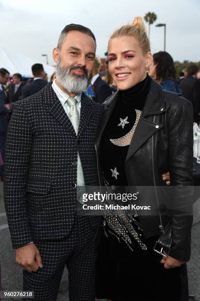 Marc Silverstein and Busy Philipps attend Uplift Family Services at Hollygrove's 7th Annual Norma Jean Gala Presented By Houlihan Lokey on May 19,...