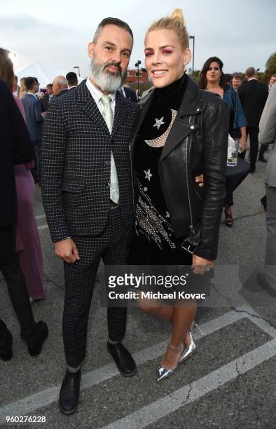 Marc Silverstein and Busy Philipps attend Uplift Family Services at Hollygrove's 7th Annual Norma Jean Gala Presented By Houlihan Lokey on May 19,...