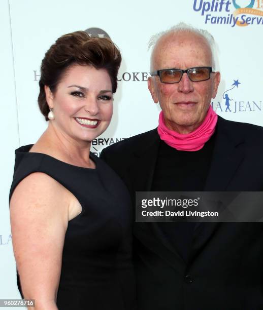 Actor Peter Weller and wife Shari Stowe attend Uplift Family Services at Hollygrove's 7th Annual Norma Jean Gala at Hollygrove Campus on May 19, 2018...