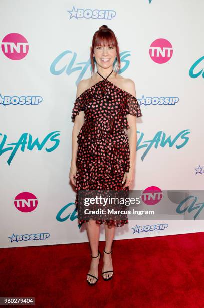 Actress Carrie Preston attends 'Claws' Season 2 Atlanta premiere at Regal Atlantic Station on May 19, 2018 in Atlanta, Georgia.