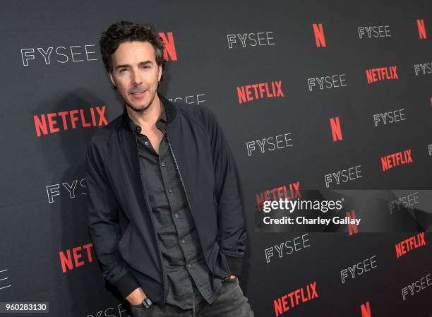 Director Shawn Levy attends The "Stranger Things 2" Panel At Netflix FYSEE on May 19, 2018 in Los Angeles, California.