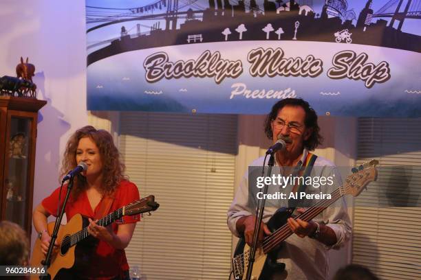 Alice Howe and Freebo perform at Brooklyn Music Shop Homestead on May 19, 2018 in New York City.