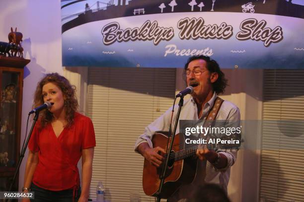 Alice Howe and Freebo perform at Brooklyn Music Shop Homestead on May 19, 2018 in New York City.