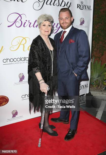 Stacey A. Durante and Dakotah Durante attend actress Ainsley Ross birthday party benefiting The Jonathan Foundation Upstairs At Vitellos on May 19,...