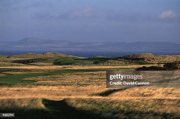 General view of the Par 3, 13th hole at the Muirfield Golf and Country Club in Edinburgh, Scotland. \ Mandatory Credit: David Cannon /Allsport