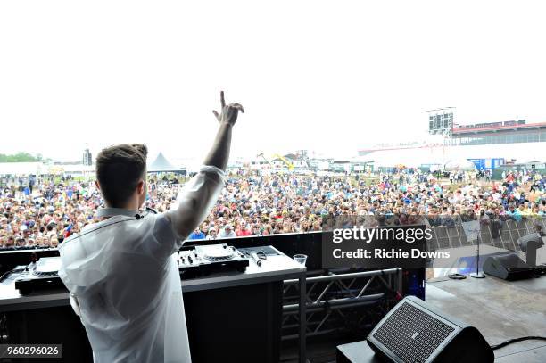 Frank Walker performs at Infield Fest prior to the 143rd Preakness Stakes at Pimlico Race Course on May 19, 2018 in Baltimore, Maryland.