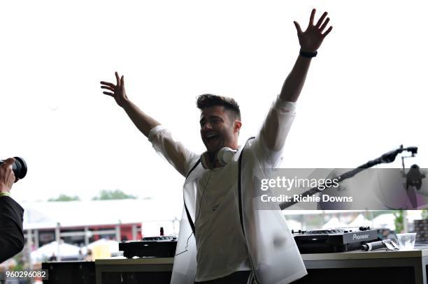 Frank Walker performs at Infield Fest prior to the 143rd Preakness Stakes at Pimlico Race Course on May 19, 2018 in Baltimore, Maryland.