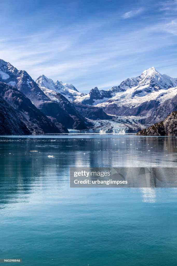 Alaskas Glacier Bay NP: Johns Hopkins Gletscher, Sommer