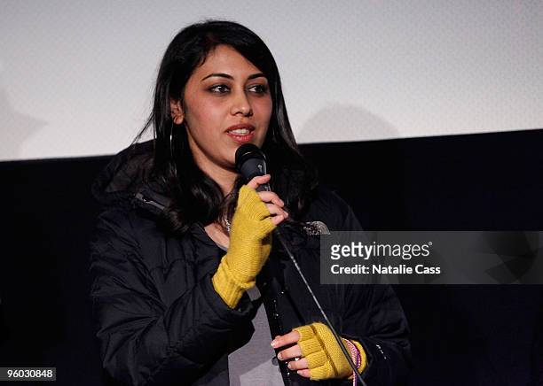 Crew member Smriti Mundhva attends Shorts Program III at Library Center Theater during the 2010 Sundance Film Festival on January 22, 2010 in Park...