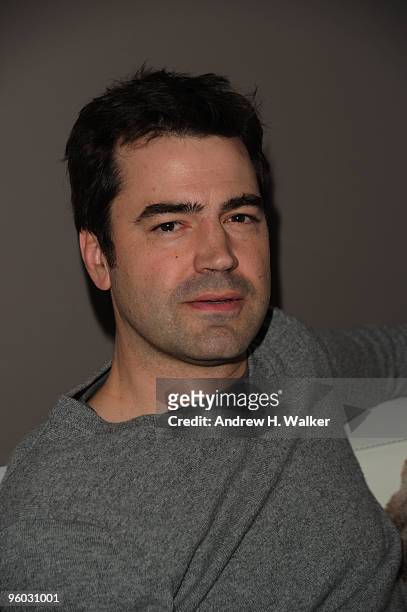 Actor Ron Livingston attends the DIRECTV party for "The Company Men" at Village at the Yard on January 22, 2010 in Park City, Utah.