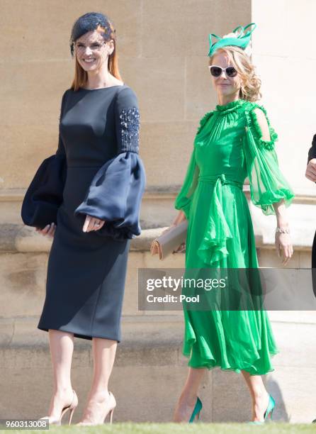 Sarah Rafferty attends the wedding of Prince Harry to Ms Meghan Markle at St George's Chapel, Windsor Castle on May 19, 2018 in Windsor, England....