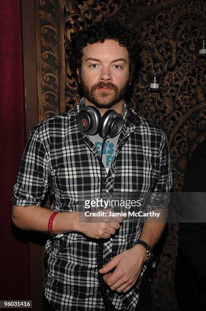 Actor Danny Masterson attends the Tao Lounge at The Lift on January 22, 2010 in Park City, Utah.