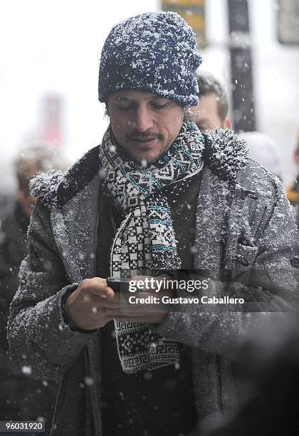 Actor Simon Rex attends the 2010 Sundance Film Festival on January 22, 2010 in Park City, Utah.