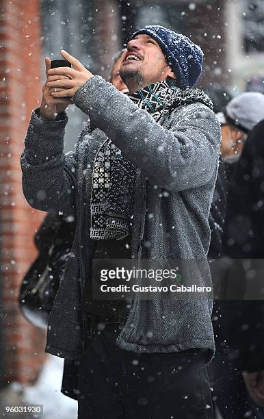 Actor Simon Rex attends the 2010 Sundance Film Festival on January 22, 2010 in Park City, Utah.