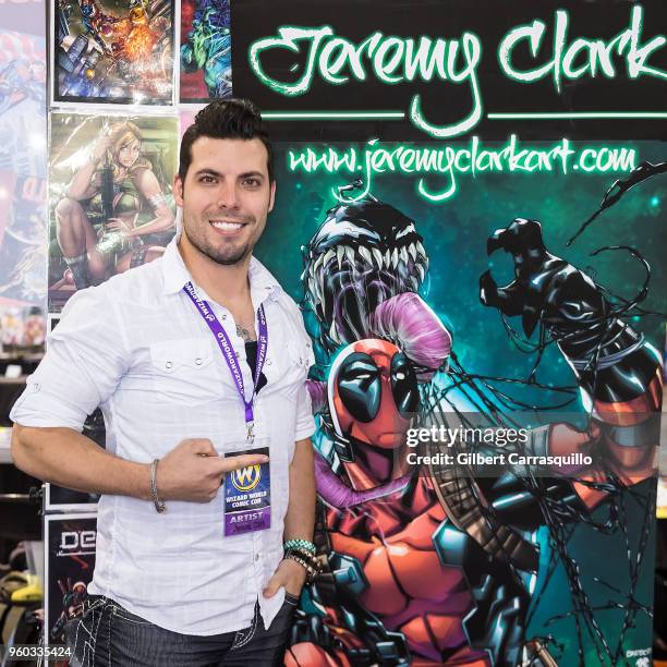 Artist Inker Jeremy Clark attends the 2018 Wizard World Comic Con at Pennsylvania Convention Center on May 19, 2018 in Philadelphia, Pennsylvania.