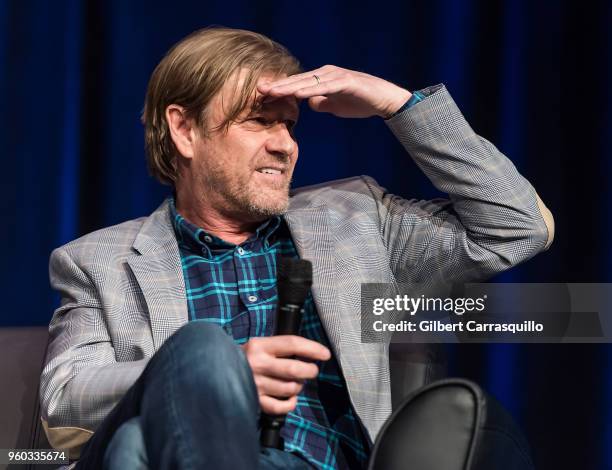 Actor Sean Bean attends the 2018 Wizard World Comic Con at Pennsylvania Convention Center on May 19, 2018 in Philadelphia, Pennsylvania.