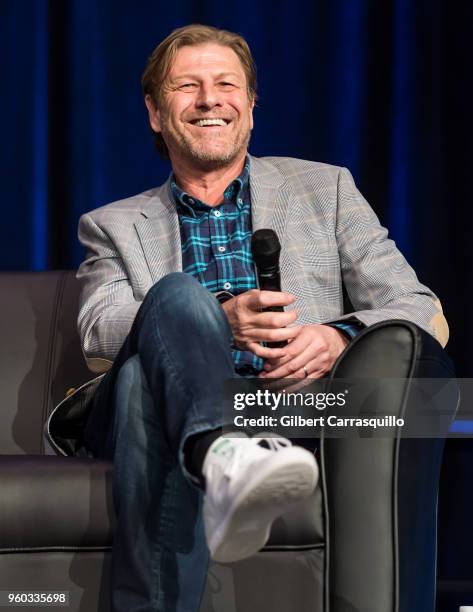 Actor Sean Bean attends the 2018 Wizard World Comic Con at Pennsylvania Convention Center on May 19, 2018 in Philadelphia, Pennsylvania.