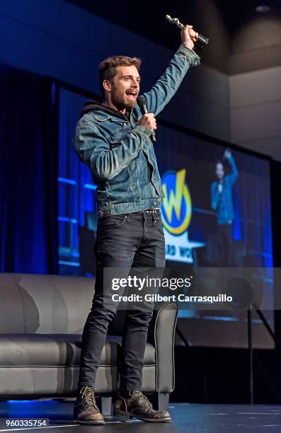 Actor Sebastian Stan attends the 2018 Wizard World Comic Con at Pennsylvania Convention Center on May 19, 2018 in Philadelphia, Pennsylvania.