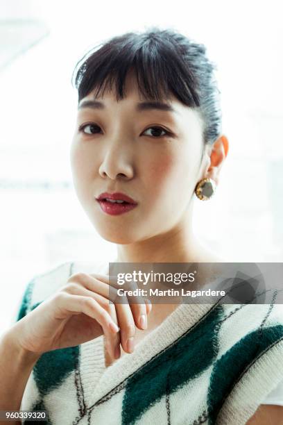 ActressSakura Ando is photographed for Self Assignment, on May, 2018 in Cannes, France. . .