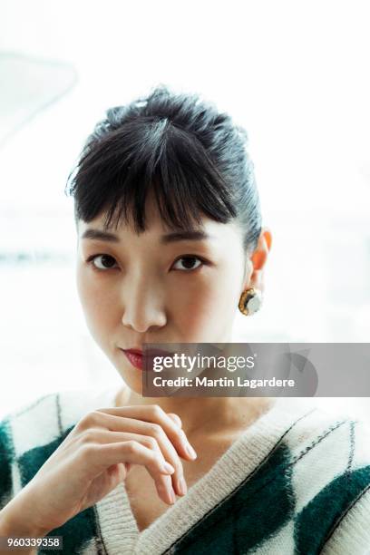 ActressSakura Ando is photographed for Self Assignment, on May, 2018 in Cannes, France. . .