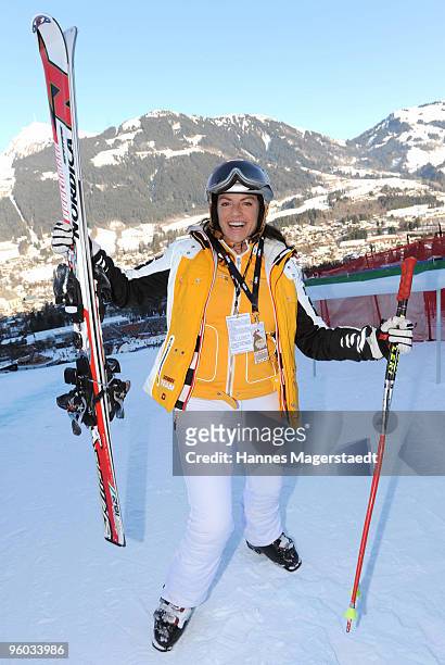Christine Neubauer at the Kitzbuehel Charity Race on January 23, 2010 in Kitzbuehel, Austria.