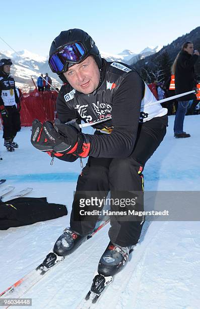 Musician Norbert Ria attends the Kitzbuehel Charity Race on January 23, 2010 in Kitzbuehel, Austria.
