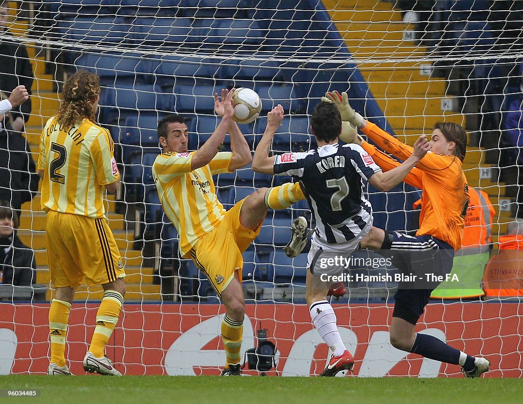 West Bromwich Albion v Newcastle United - FA Cup 4th Round