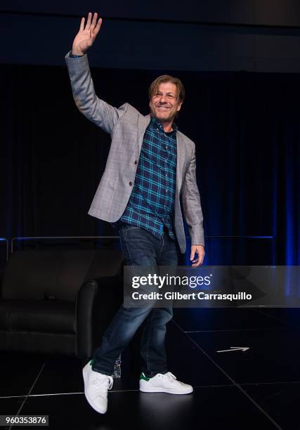 Actor Sean Bean attends the 2018 Wizard World Comic Con at Pennsylvania Convention Center on May 19, 2018 in Philadelphia, Pennsylvania.