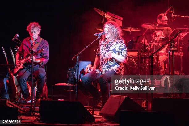 Musician "Weird Al" Yankovic performs onstage at the Fox Theater during his "Ridiculously Self-Indulgent, Ill-Advised Vanity Tour" on May 19, 2018 in...