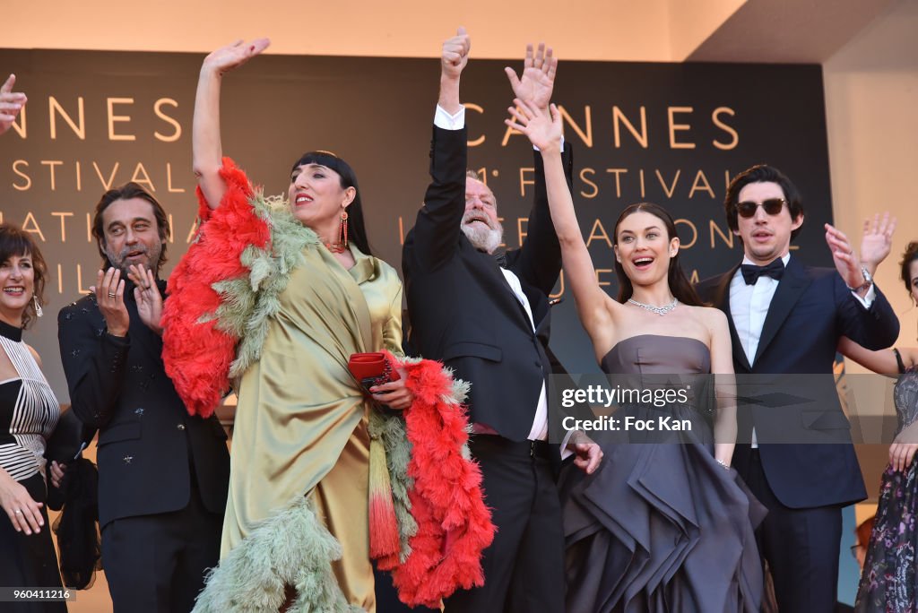 Closing Ceremony and "The Man Who Killed Don Quixote" Red Carpet Arrivals - The 71st Annual Cannes Film Festival