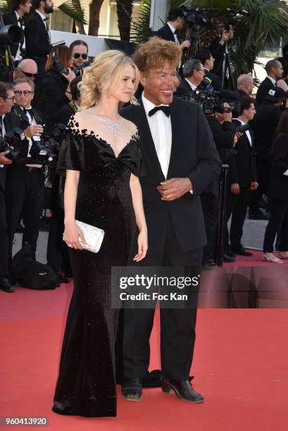 Igor Bogdanoff and Julie Jardon attend the Closing Ceremony & screening of 'The Man Who Killed Don Quixote' during the 71st annual Cannes Film...