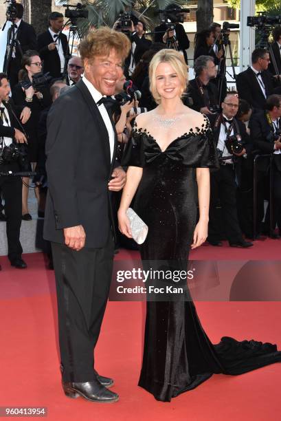 Igor Bogdanoff and Julie Jardon attend the Closing Ceremony & screening of 'The Man Who Killed Don Quixote' during the 71st annual Cannes Film...