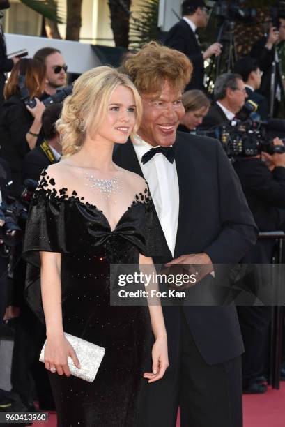 Igor Bogdanoff and Julie Jardon attend the Closing Ceremony & screening of 'The Man Who Killed Don Quixote' during the 71st annual Cannes Film...