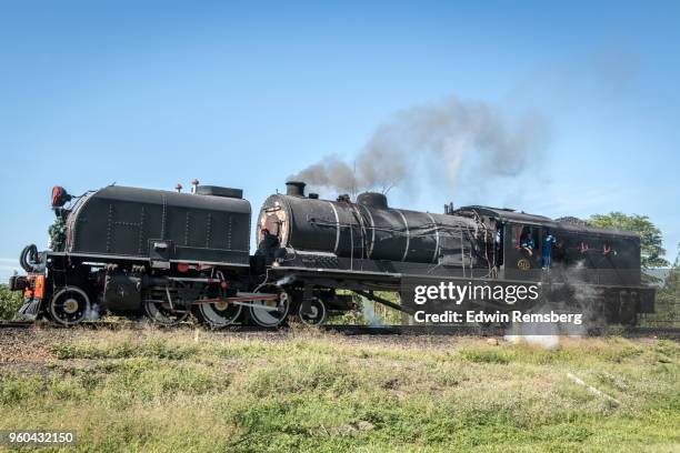 garratt steam locomotive - edwin remsberg stock pictures, royalty-free photos & images