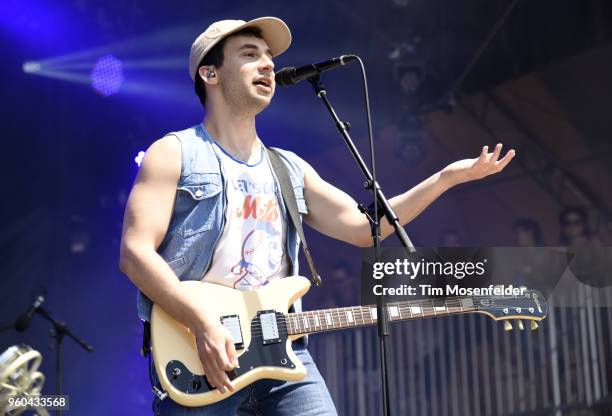 Jack Antonoff of Bleachers performs during the 2018 Hangout Festival on May 19, 2018 in Gulf Shores, Alabama.