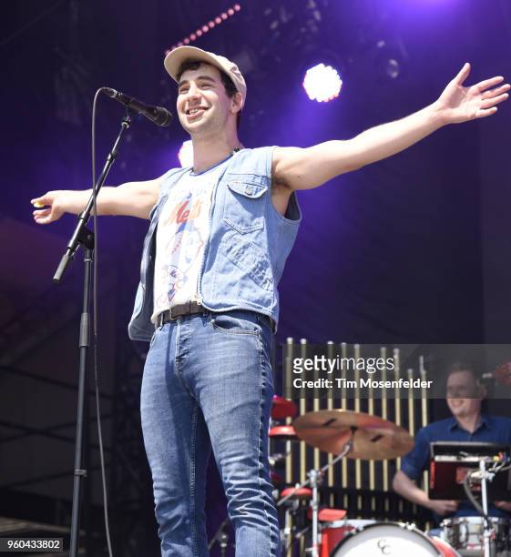 Jack Antonoff of Bleachers performs during the 2018 Hangout Festival on May 19, 2018 in Gulf Shores, Alabama.