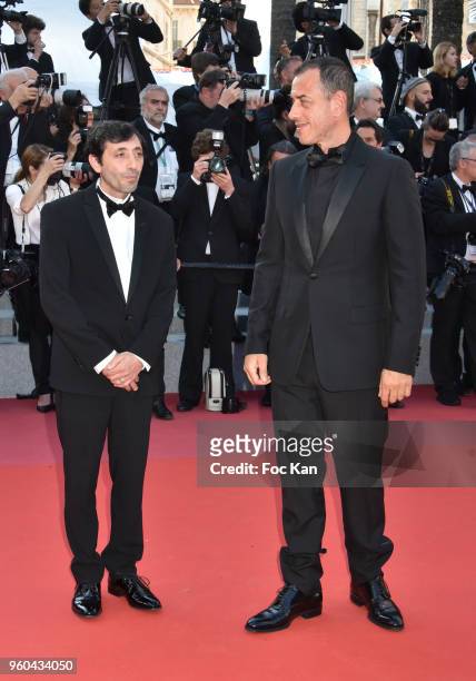 Cannes film Festival 2018 Awarded actor Marcello Fonte, Matteo Garrone attend the Closing Ceremony & screening of 'The Man Who Killed Don Quixote'...