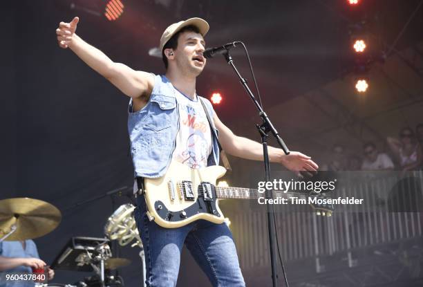 Jack Antonoff of Bleachers performs during the 2018 Hangout Festival on May 19, 2018 in Gulf Shores, Alabama.